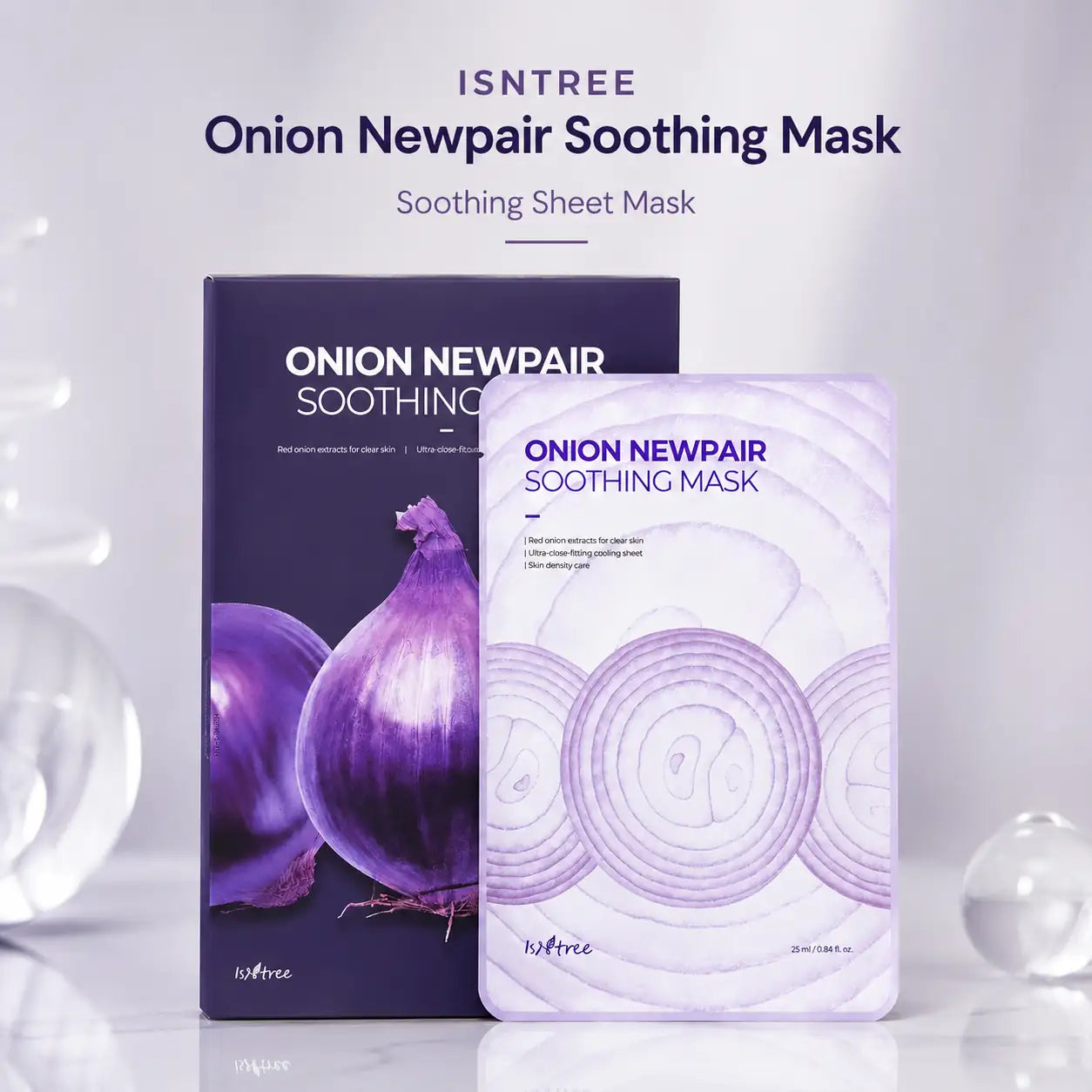 Isntree Onion Newpair Soothing Mask 5 Sheets 25g