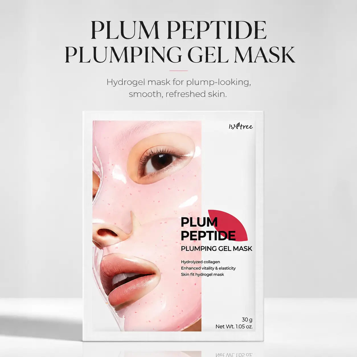 Isntree Plum Peptide Plumping Gel Mask 30g