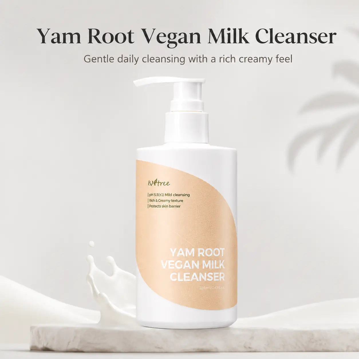 Isntree Yam Root Vegan Milk Cleanser 220ml