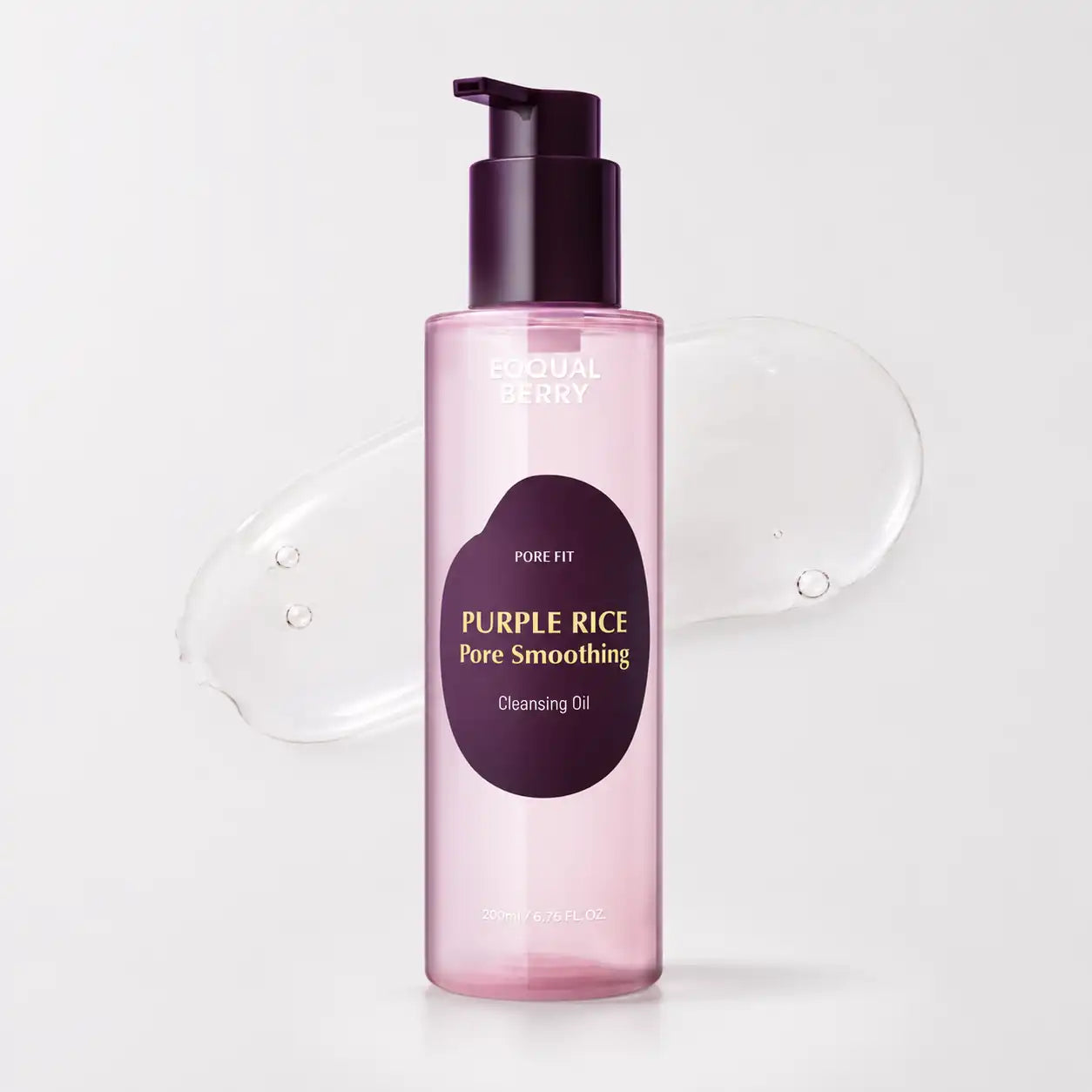 EQQUALBERRY Purple Rice Pore Smoothing Cleansing Oil 200ml