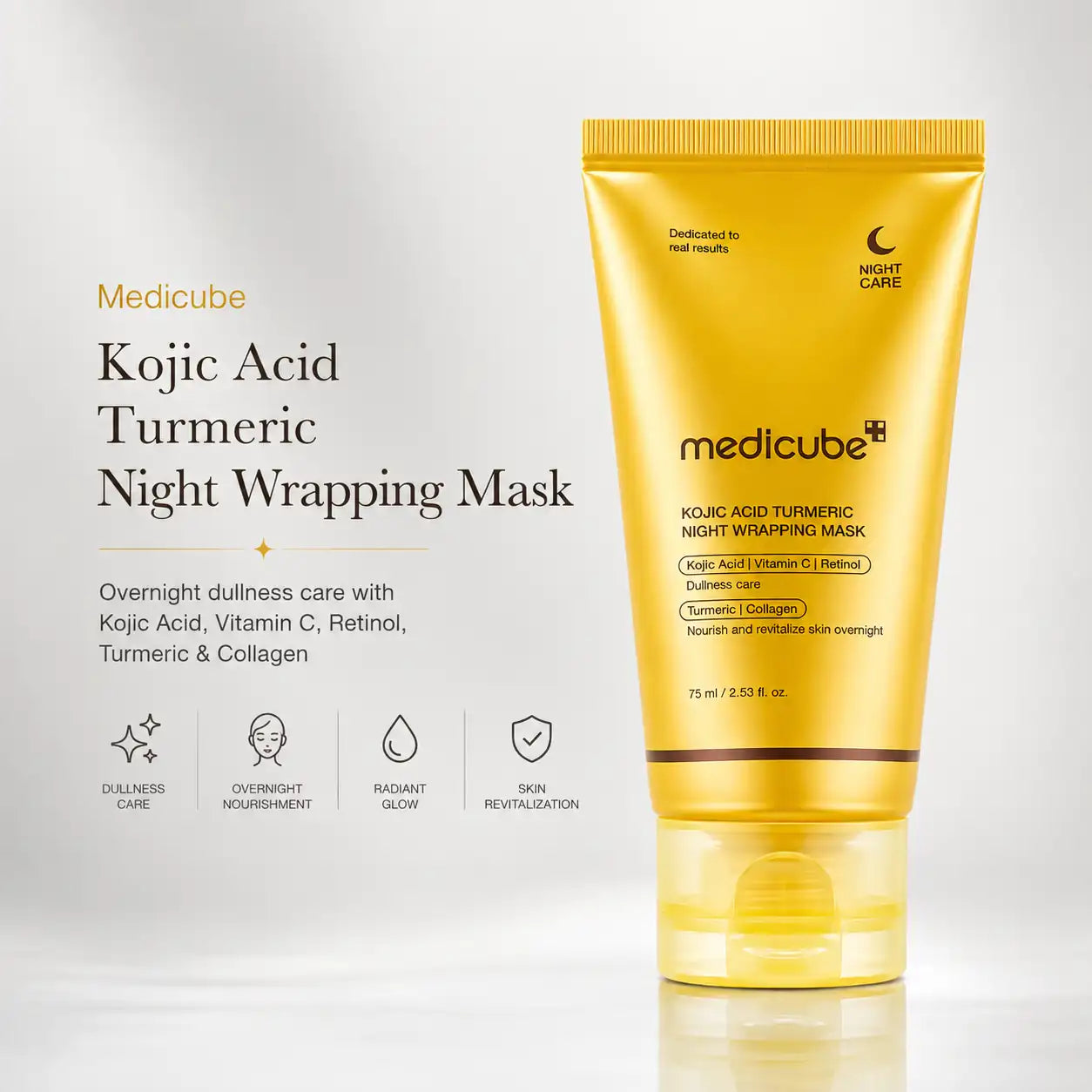Medicube Kojic Acid Turmeric Night Wrapping Mask 75ml