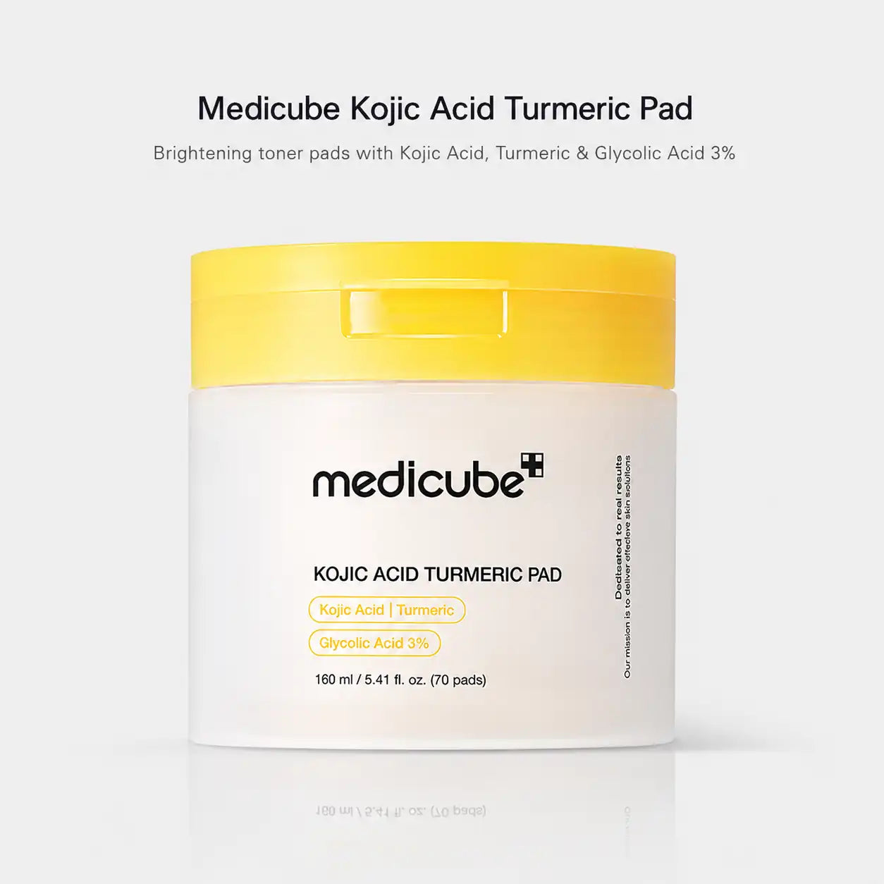 Medicube Kojic Acid Turmeric Toner Pad 70pcs