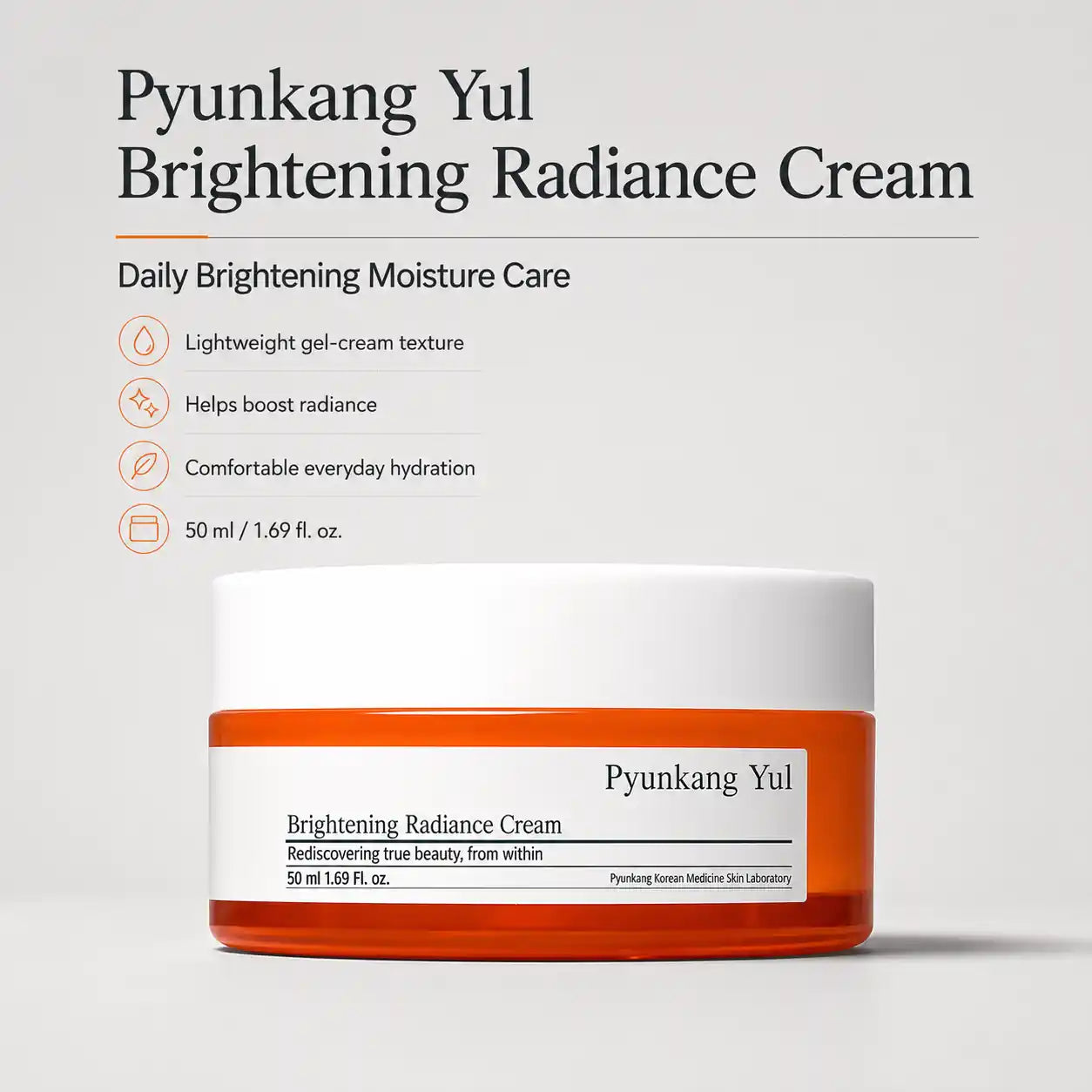 Pyunkang Yul Brightening Radiance Cream 50ml