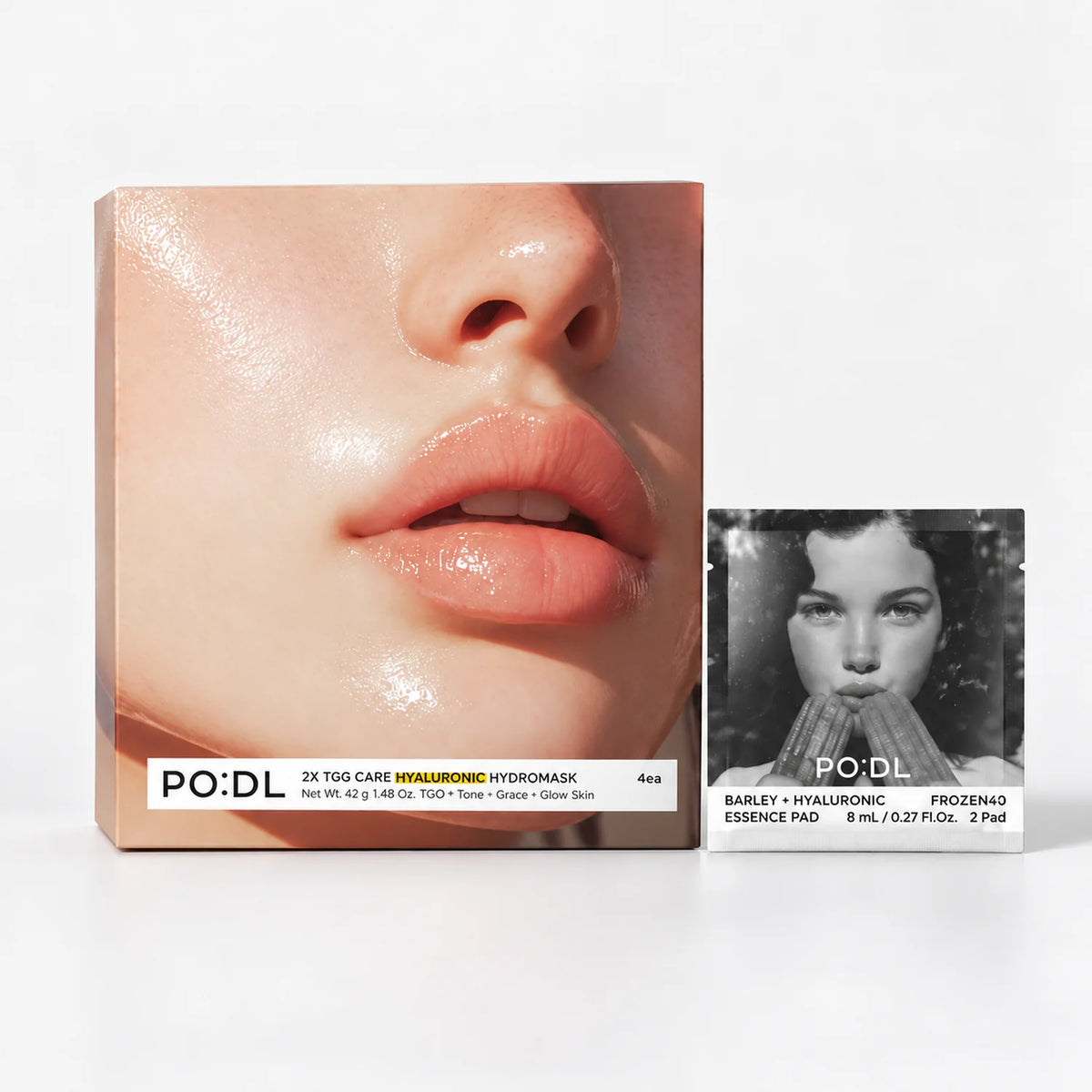 PO:DL 2X TGG Care Hyaluronic Hydrogel Mask (4ea)