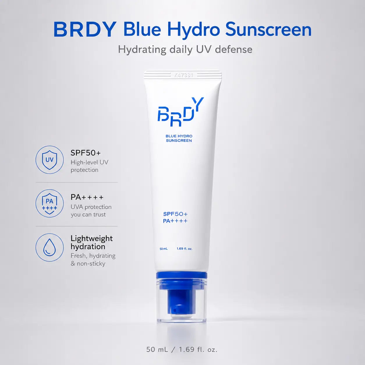 B.READY Blue Hydro Sunscreen 50ml