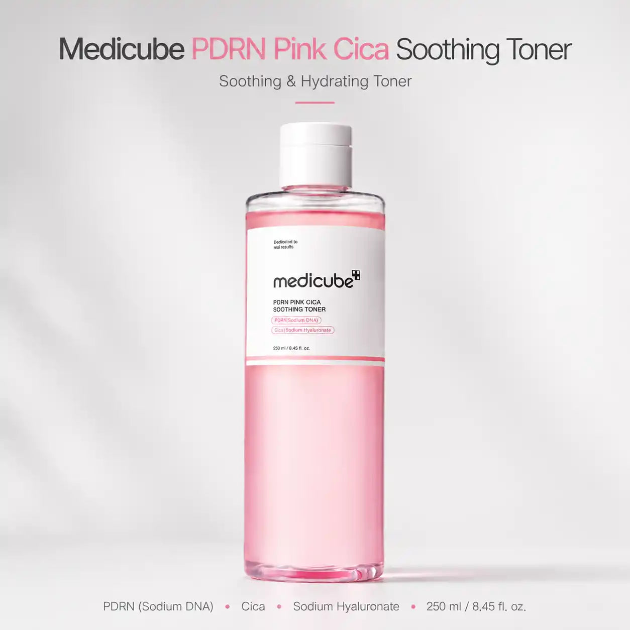 Medicube PDRN Pink Cica Soothing Toner 250ml