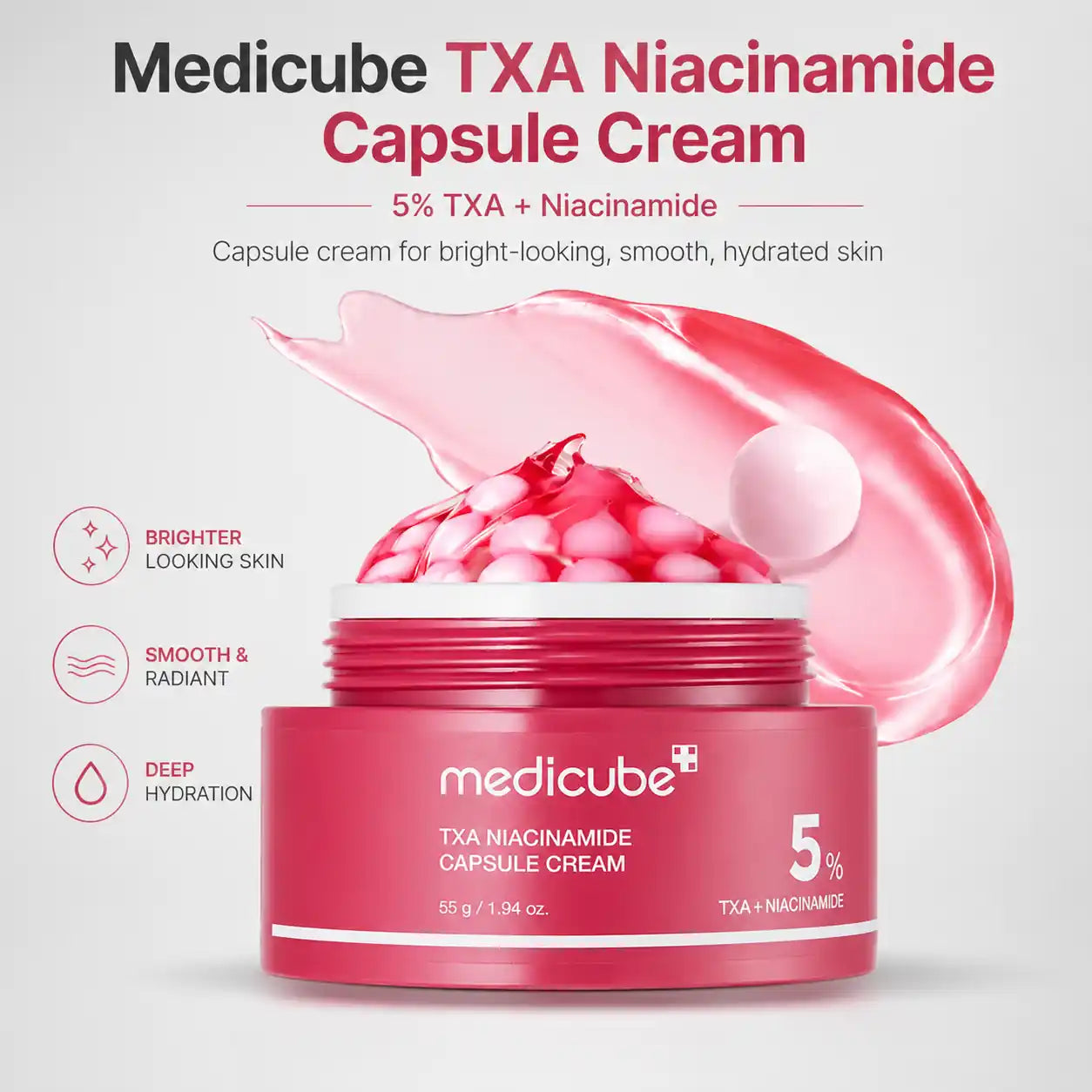 Medicube TXA Niacinamide Capsule Cream 55g