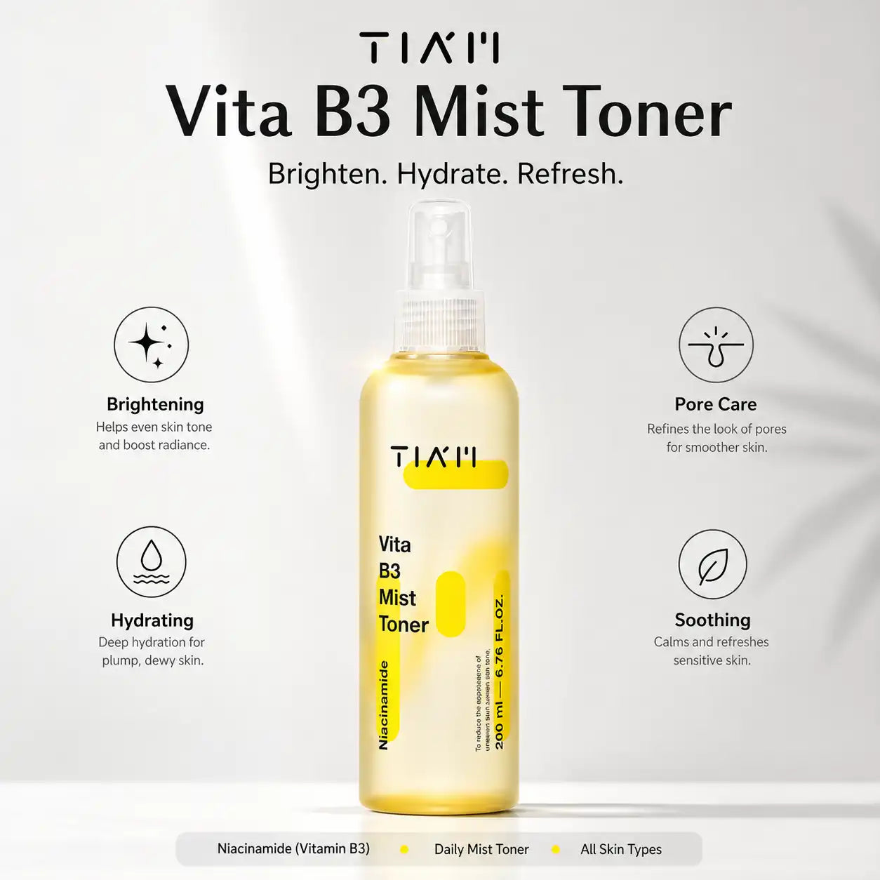 TIAM Vita B3 Mist Toner 200ml