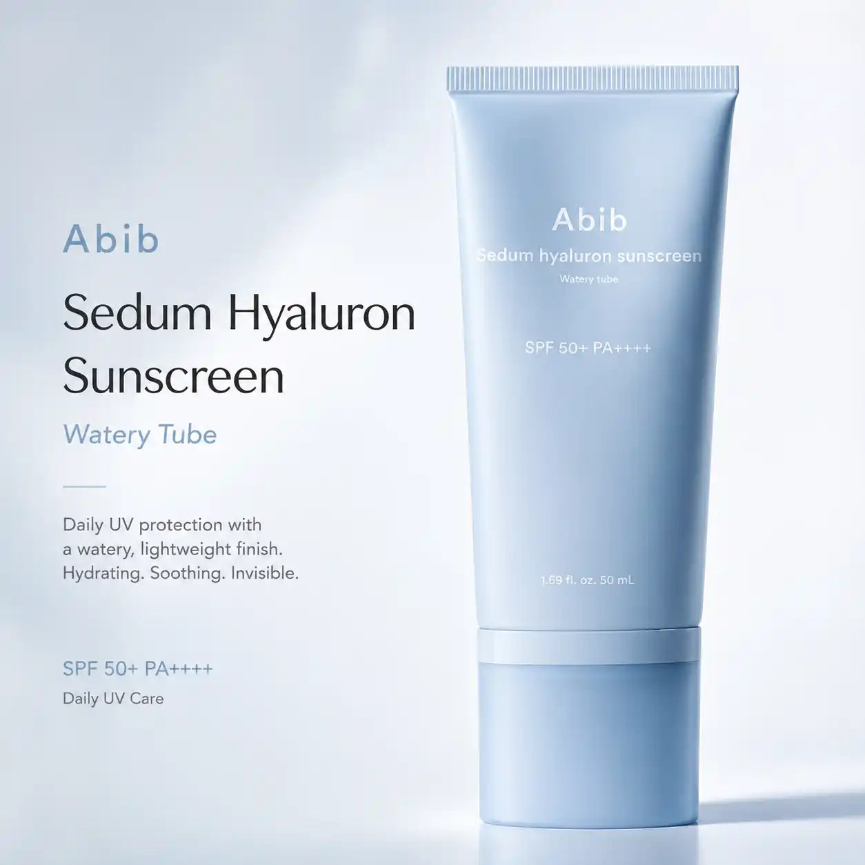 Abib Sedum Hyaluron Sunscreen Tube SPF50+ PA++++ 50ml