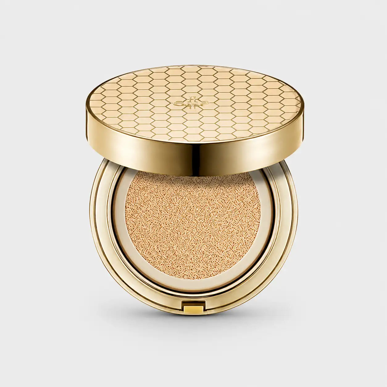 CNP Laboratory Propolis Ampule In Matte Cushion compact open