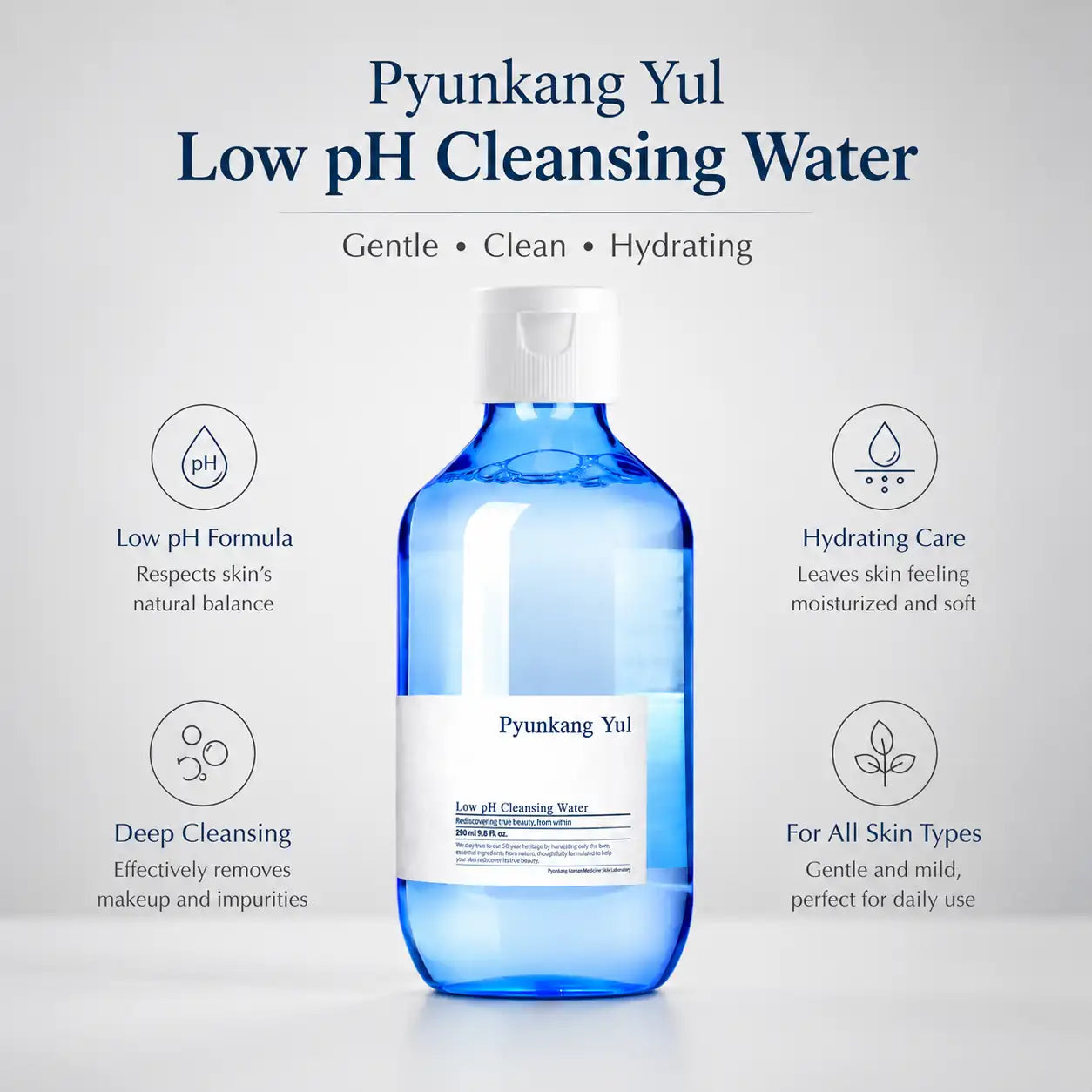 Pyunkang Yul Low pH Cleansing Water 290ml