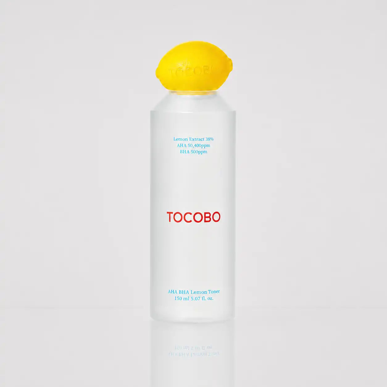 TOCOBO aha bha lemon toner 150ml bottle front