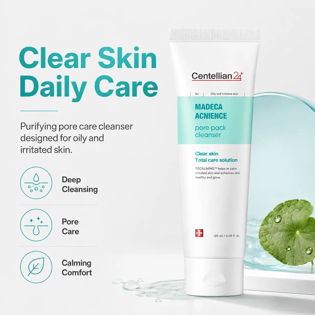 Centellian24 Madeca Acnience Pore Pack Cleanser 120ml