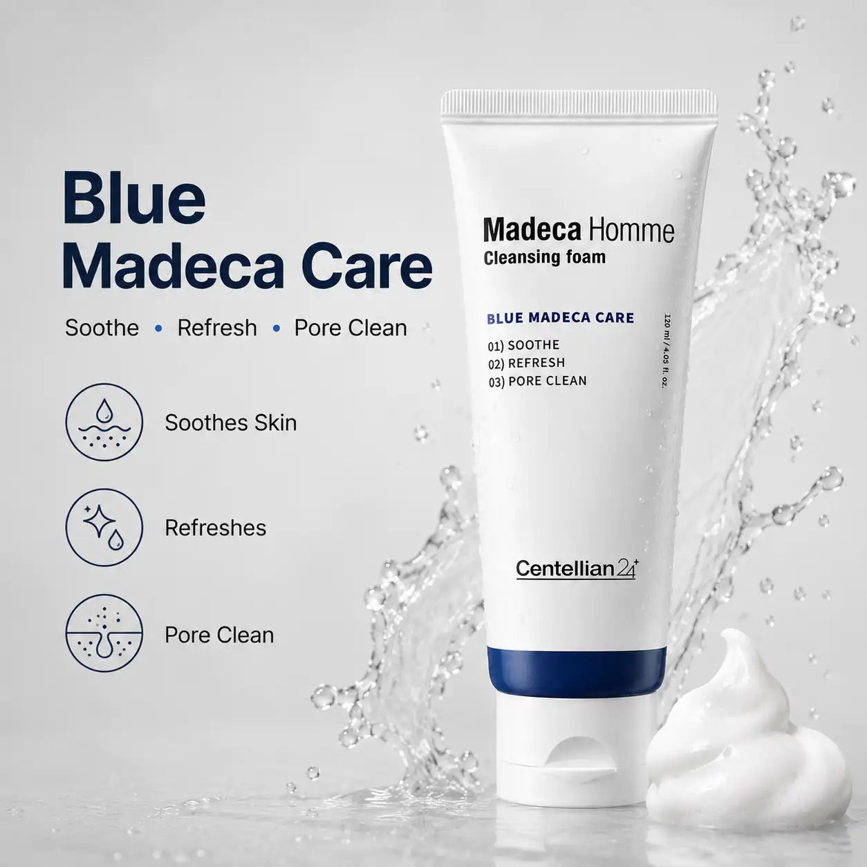 Centellian24 Madeca Homme Cleansing Foam 120ml