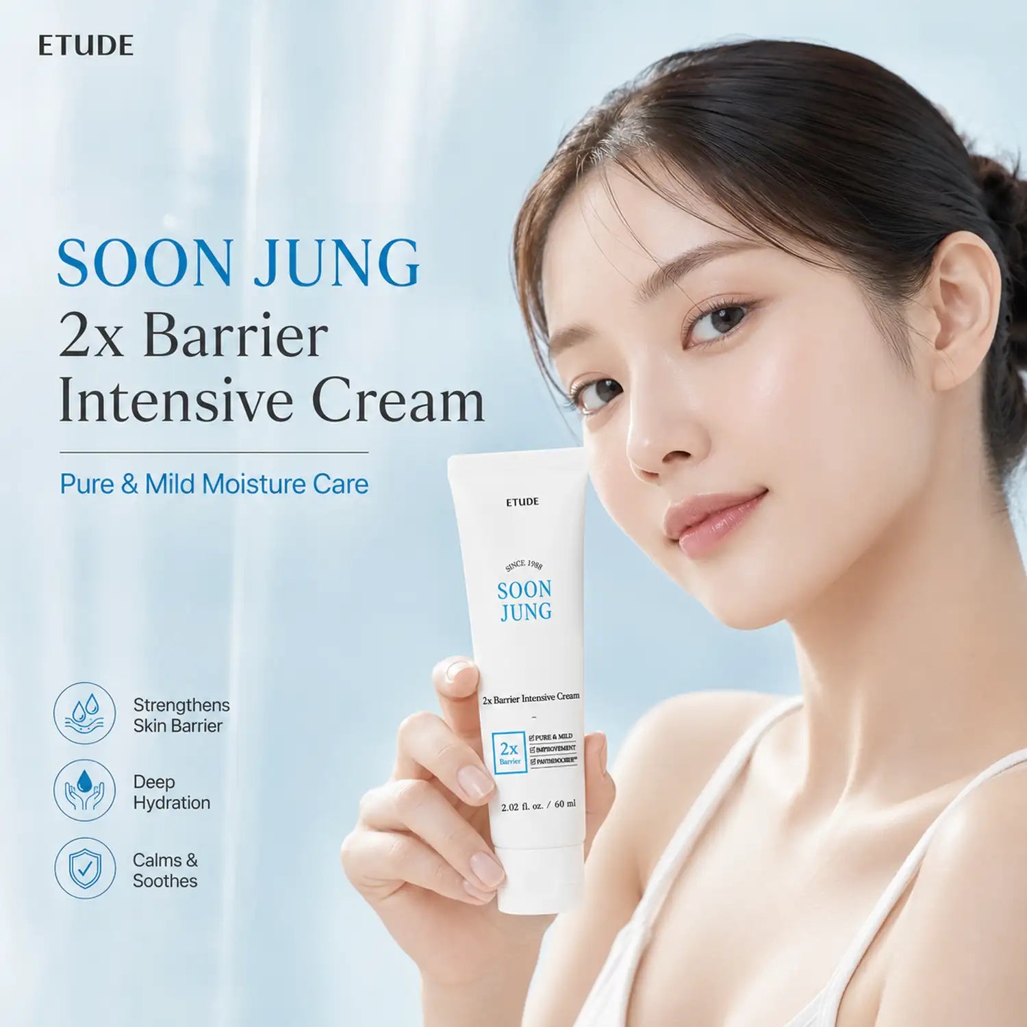 ETUDE SoonJung 2x Barrier Intensive Cream 60ml
