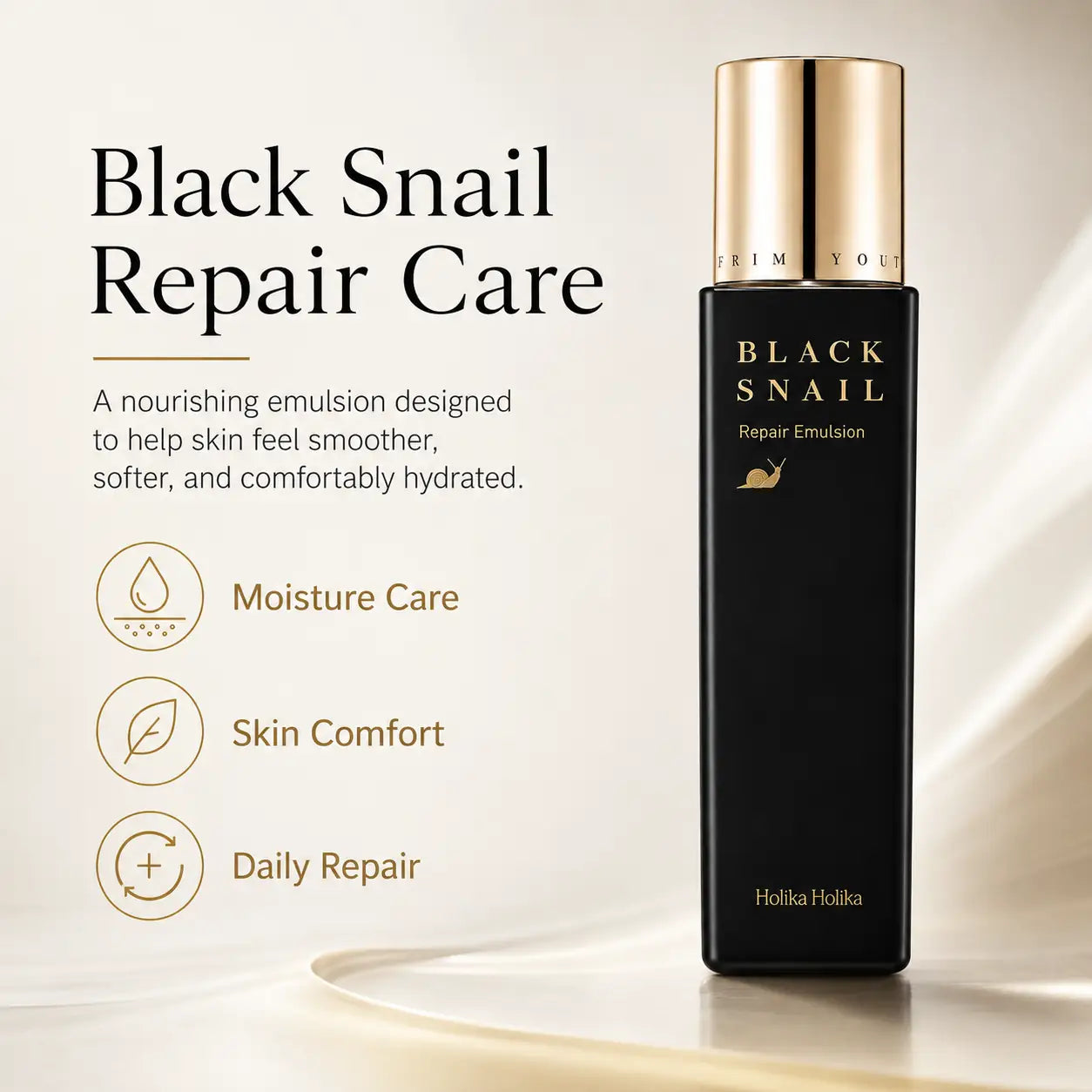 Holika Holika Prime Youth Black Snail Emulsion 160ml