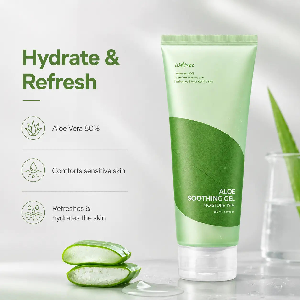 Isntree Aloe Soothing Gel Moisture Type 150ml