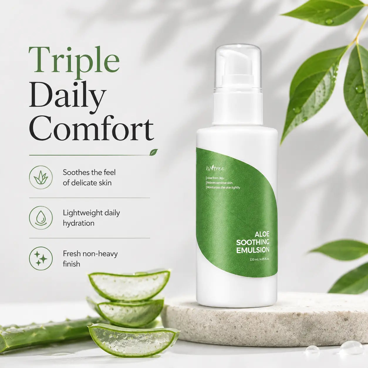 Isntree Aloe Soothing Emulsion 120ml