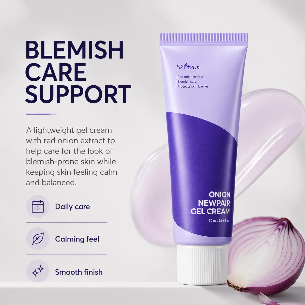 Isntree Onion Newpair Gel Cream Moisturiser 50ml