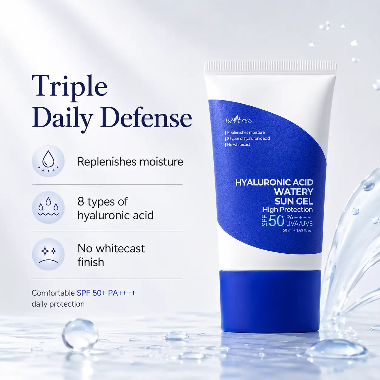 Isntree Hyaluronic Acid Watery Sun Gel 50ml