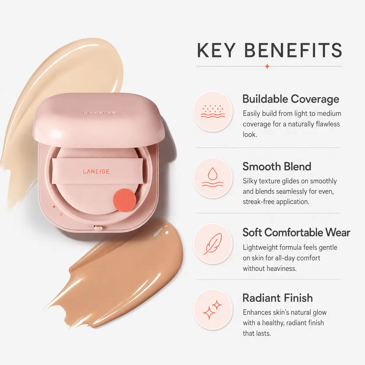 Laneige Neo Cushion Glow SPF46 PA 25N1 15G