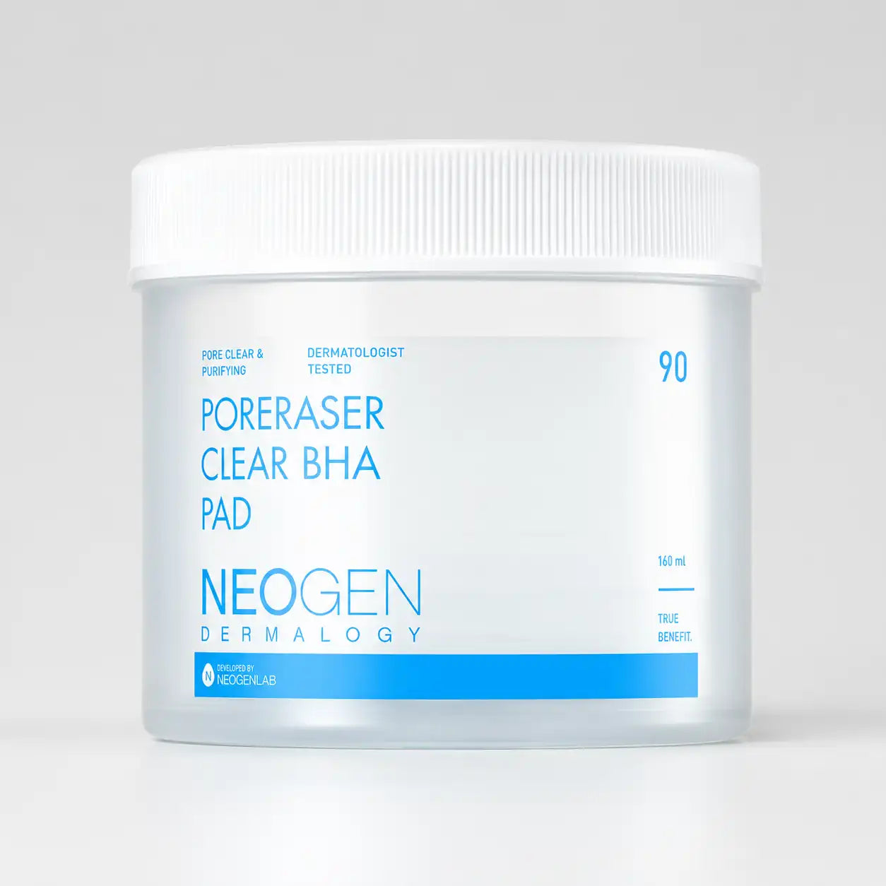 NEOGEN Dermalogy Poreraser Clear BHA Pad (90 Pads) 160ml 160ml 90 Pads