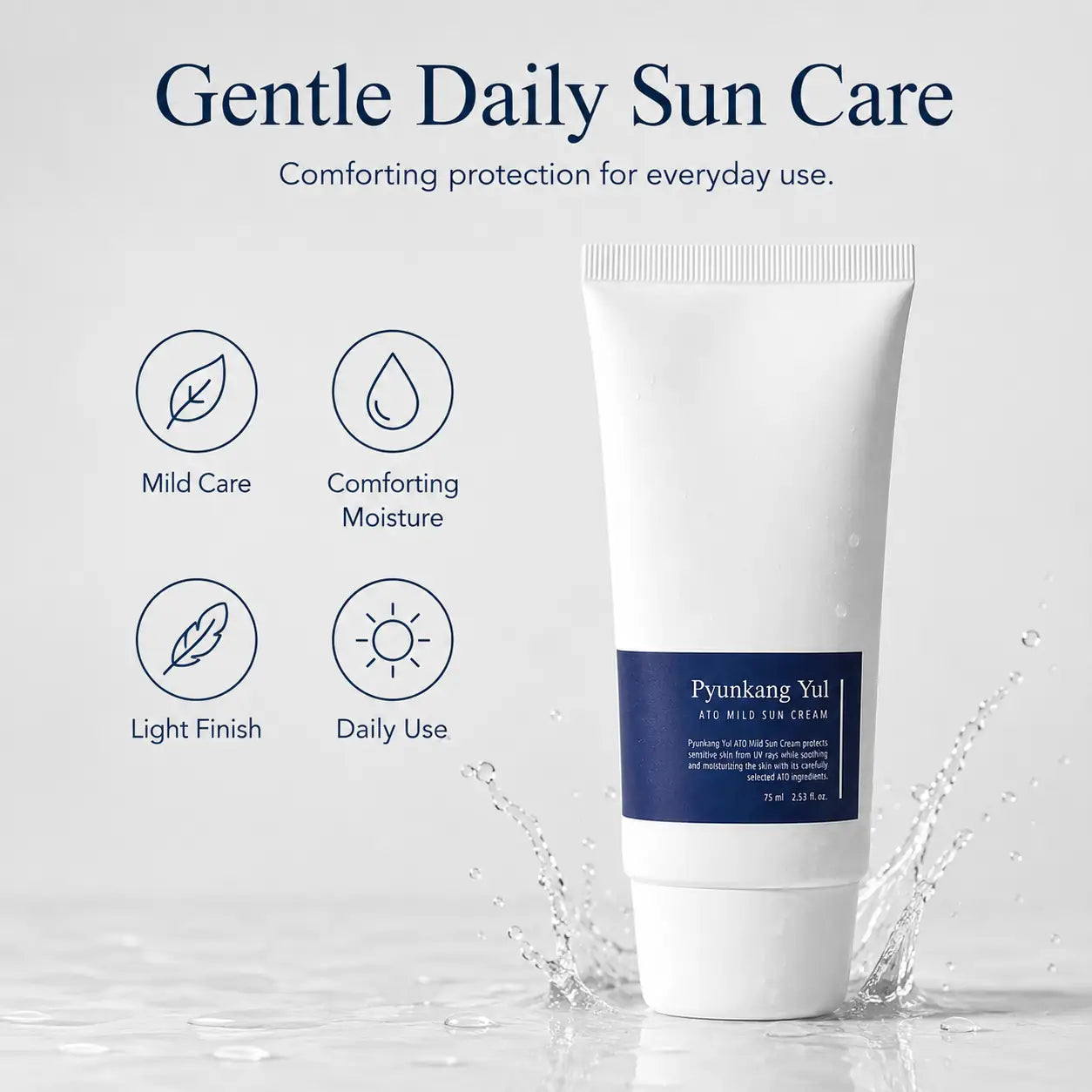 Pyunkang Yul Ato Mild Sun Cream 75ml
