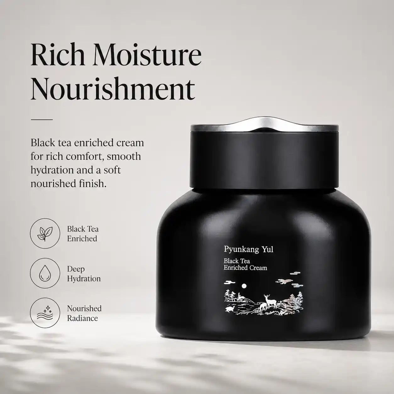 Pyunkang Yul Black Tea Enriched Cream 60ml