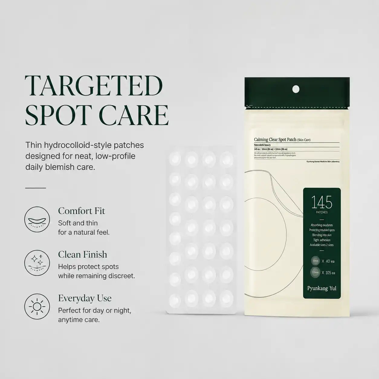 Pyunkang Yul Calming Clear Spot Patch Intensive Care 165ea