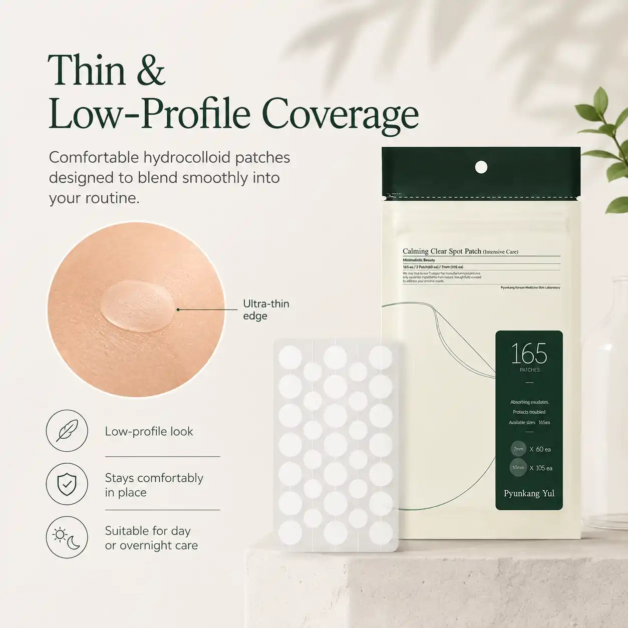 Pyunkang Yul Calming Clear Spot Patch Intensive+Slim Care 124ea