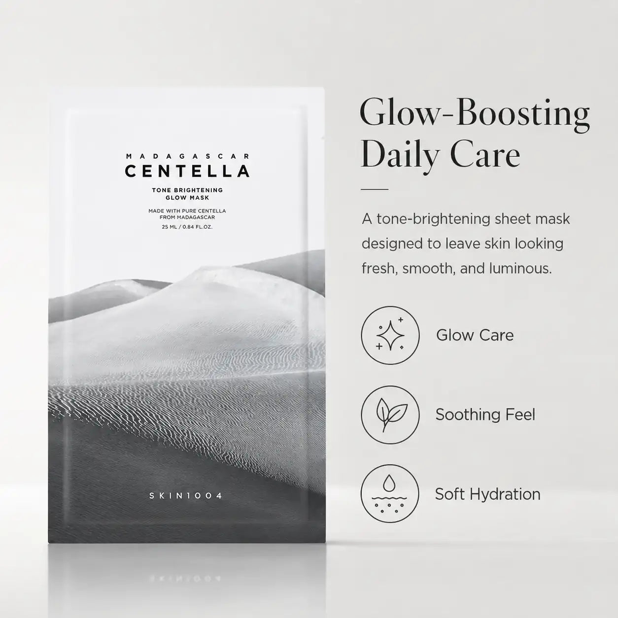 SKIN1004 Madagascar Centella Tone Brightening Glow Mask 1EA 25ml