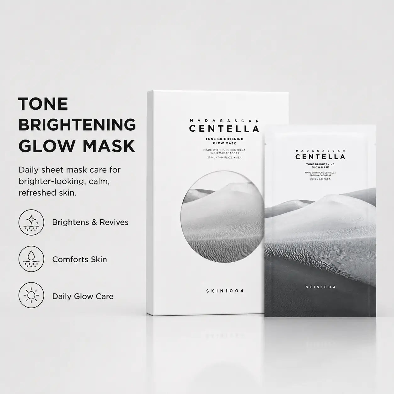 SKIN1004 Madagascar Centella Tone Brightening Glow Mask 5EA