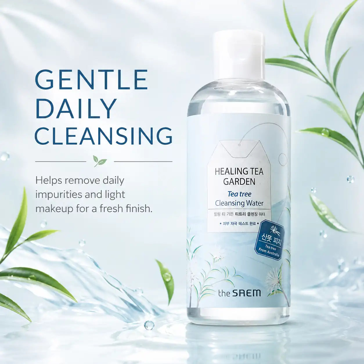 The Saem Healing Tea Garden Tea Tree Cleansing Water 300ml