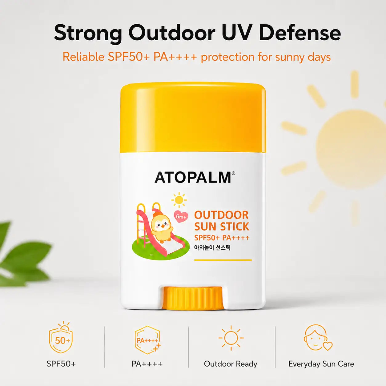 ATOPALM Outdoor Sun Stick SPF50+ PA++++ 21g