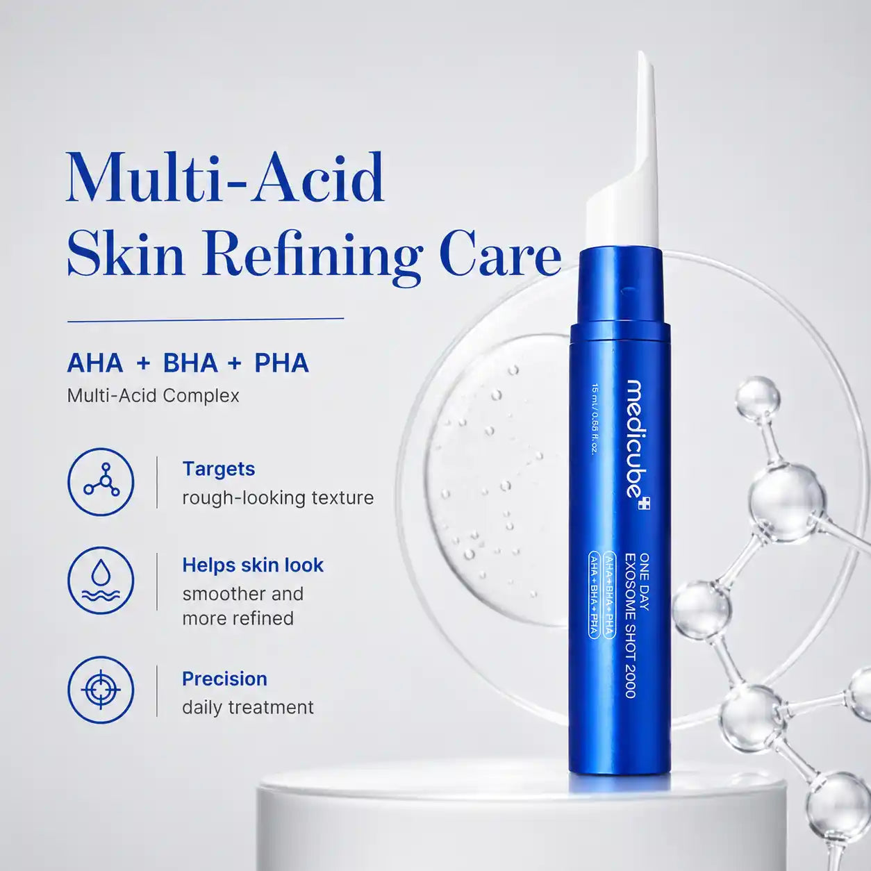 Medicube Zero One Day Exosome Shot Pore Ampoule 25000 13ml
