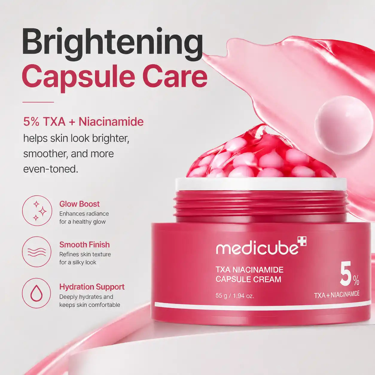 Medicube TXA Niacinamide Capsule Cream 55g