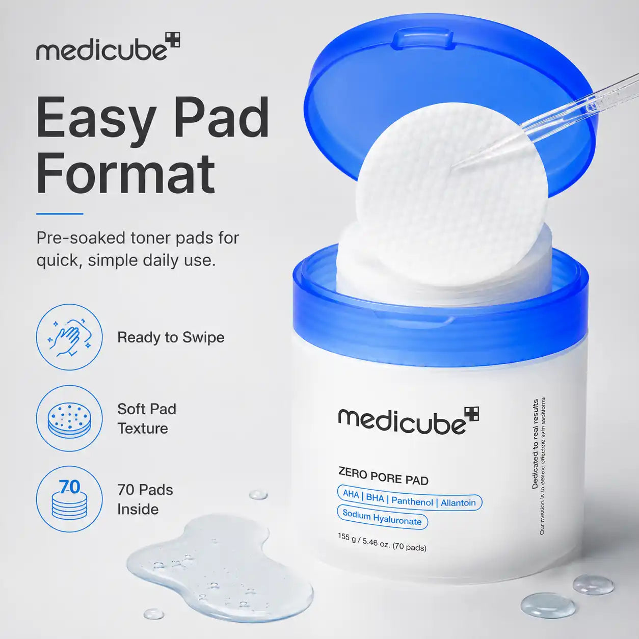 Medicube Zero Pore Pad 2.0 70pcs