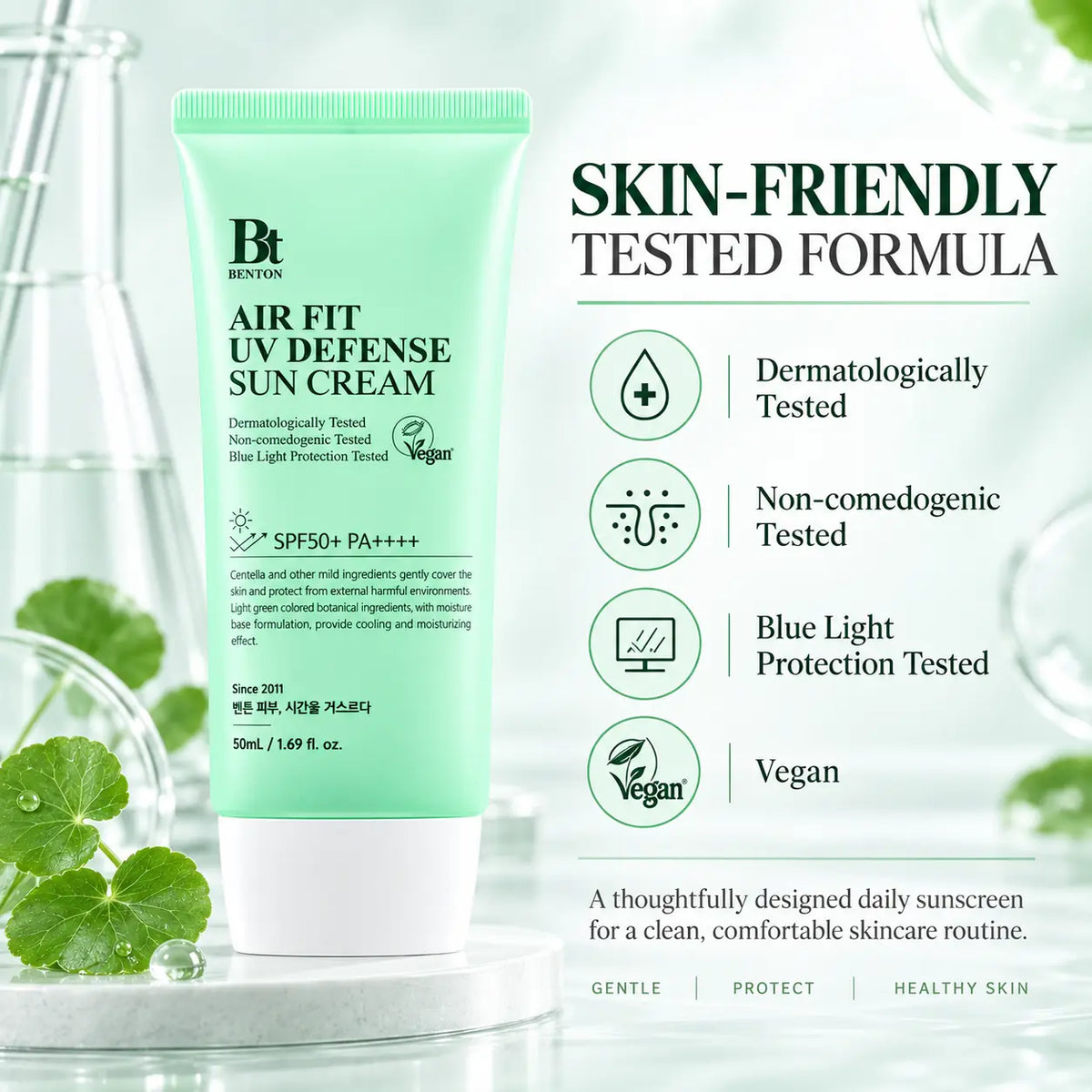 Benton Air Fit UV Defense Sun Cream SPF50+ PA++++ 50ml