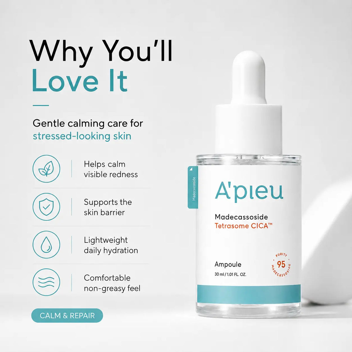 A'pieu Madecassoside Tetrasome Cica Ampoule 50ml