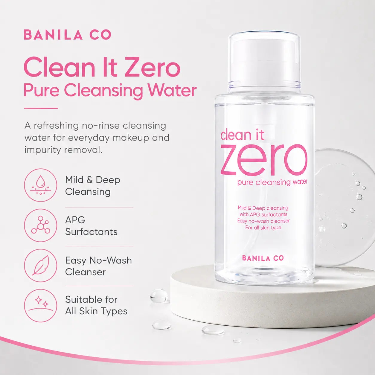 Banila Co Clean It Zero Pure Cleansing Water 310ml