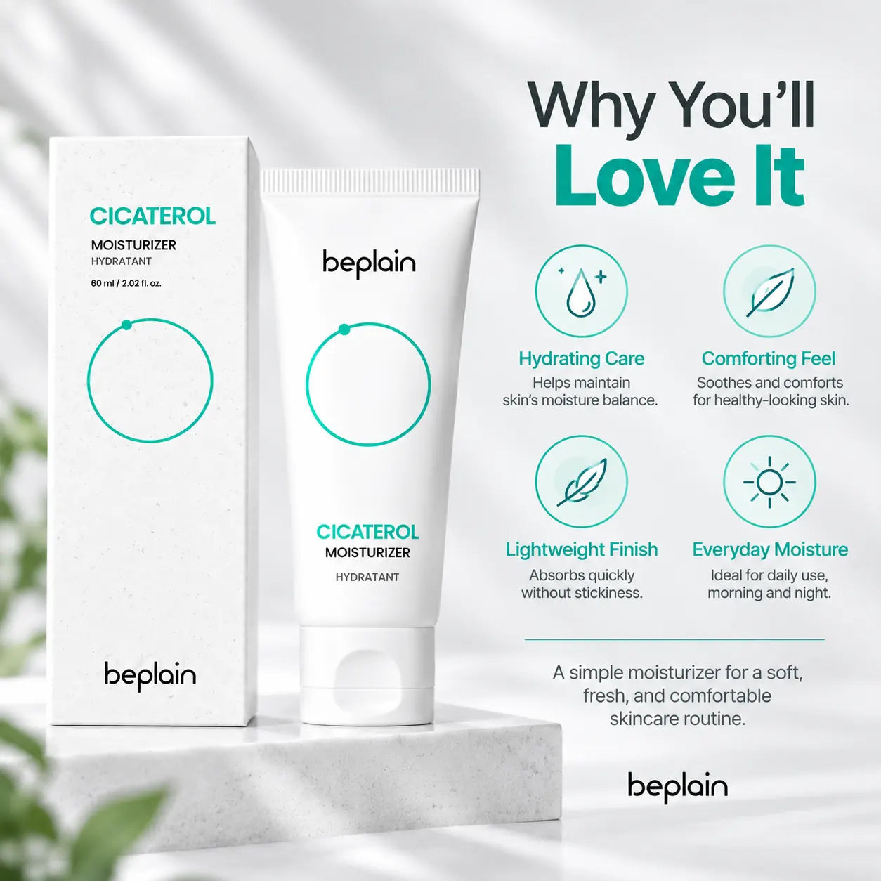 beplain Cicaterol Moisturizer 60ml