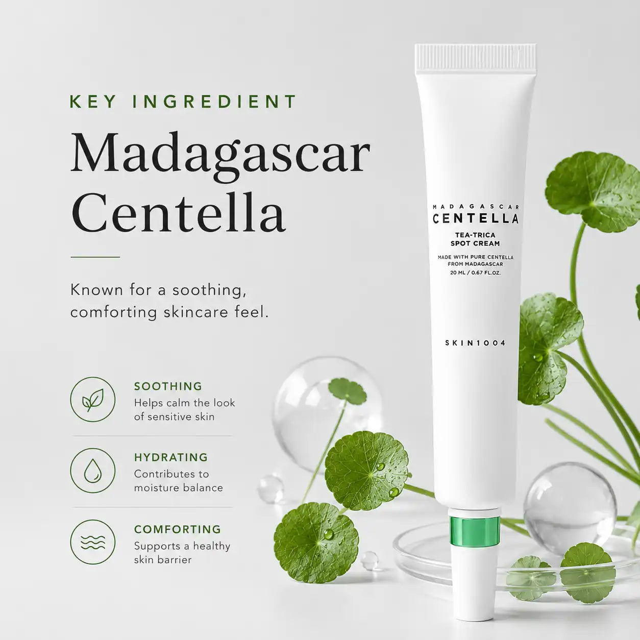 SKIN1004 Madagascar Centella Tea-Trica Spot Cream 20ml