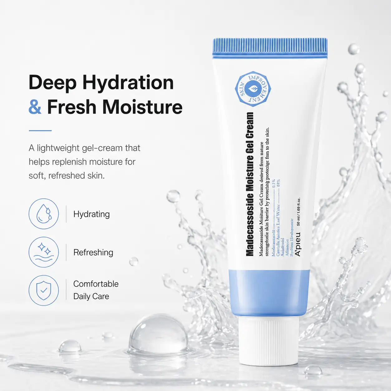 A'pieu Madecassoside Moisture Gel Cream 50ml