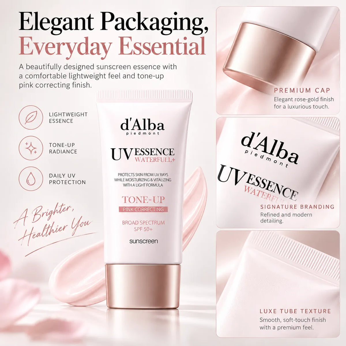 d'Alba Waterfull Tone Up Sunscreen 50ml