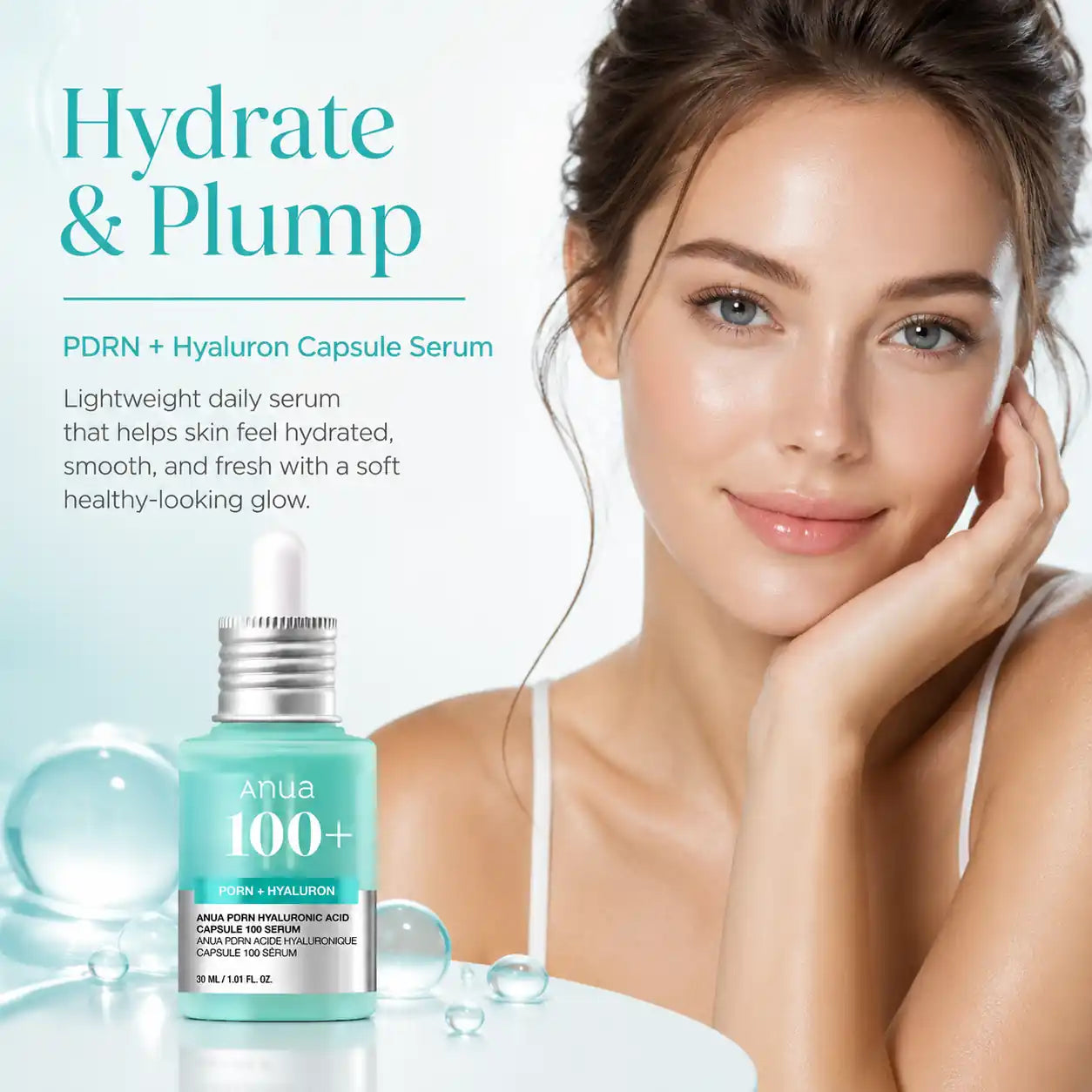ANUA PDRN Hyaluronic Capsule 100 Serum 30ml