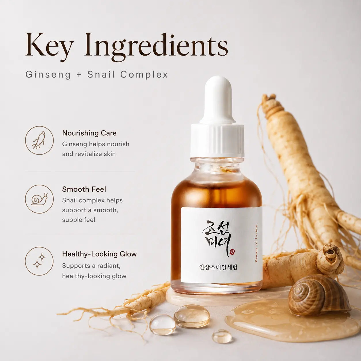 Beauty of Joseon Revive Serum : Ginseng + Snail Mucin Nail Polish Nail Color 30ml