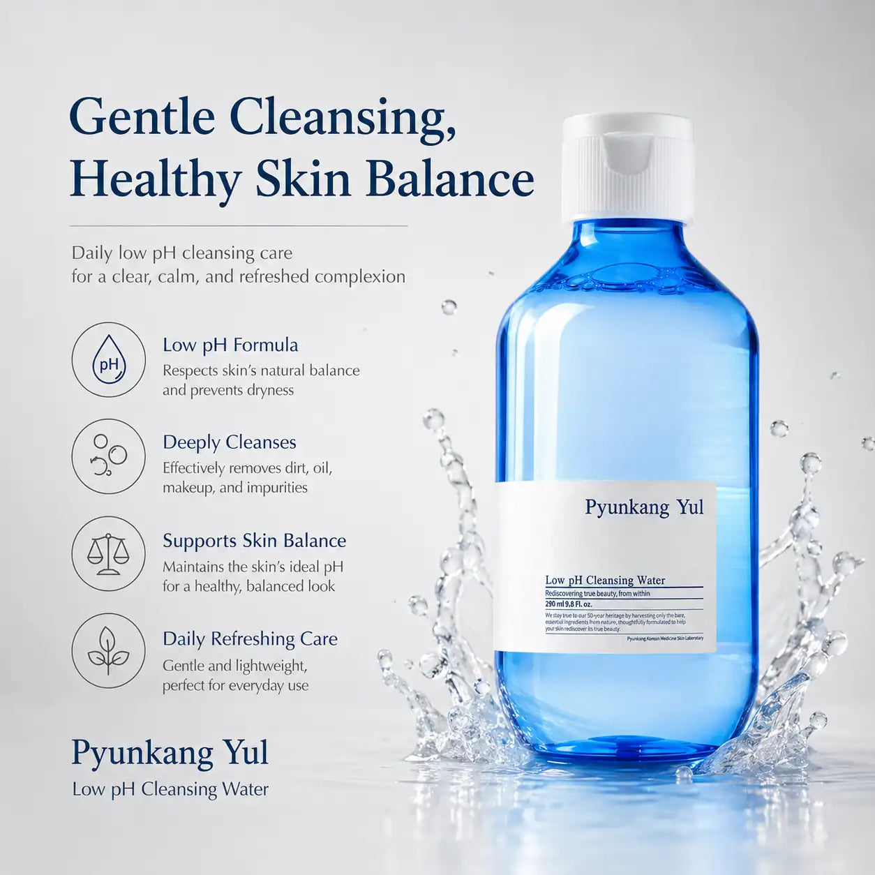 Pyunkang Yul Low pH Cleansing Water 290ml