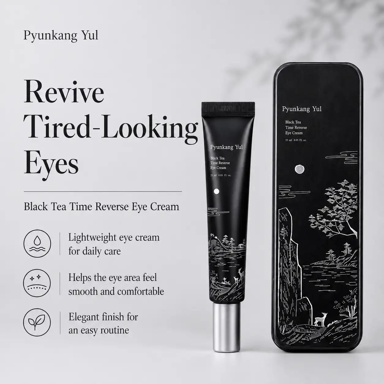 Pyunkang Yul Black Tea Time Reverse Eye Cream 25ml