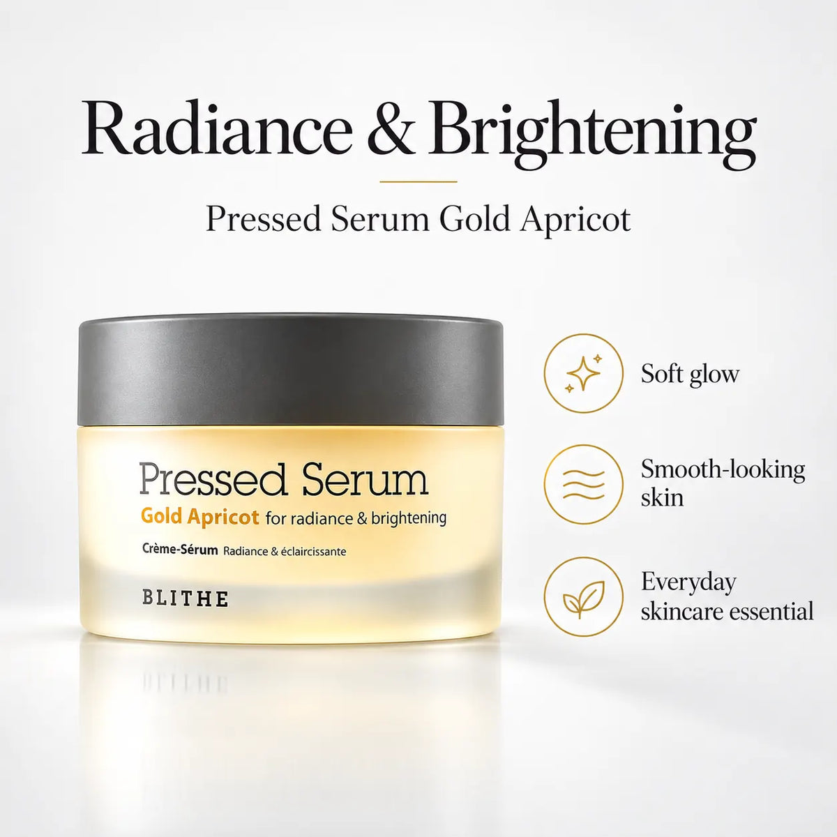 BLITHE Pressed Serum Gold Apricot 50ml