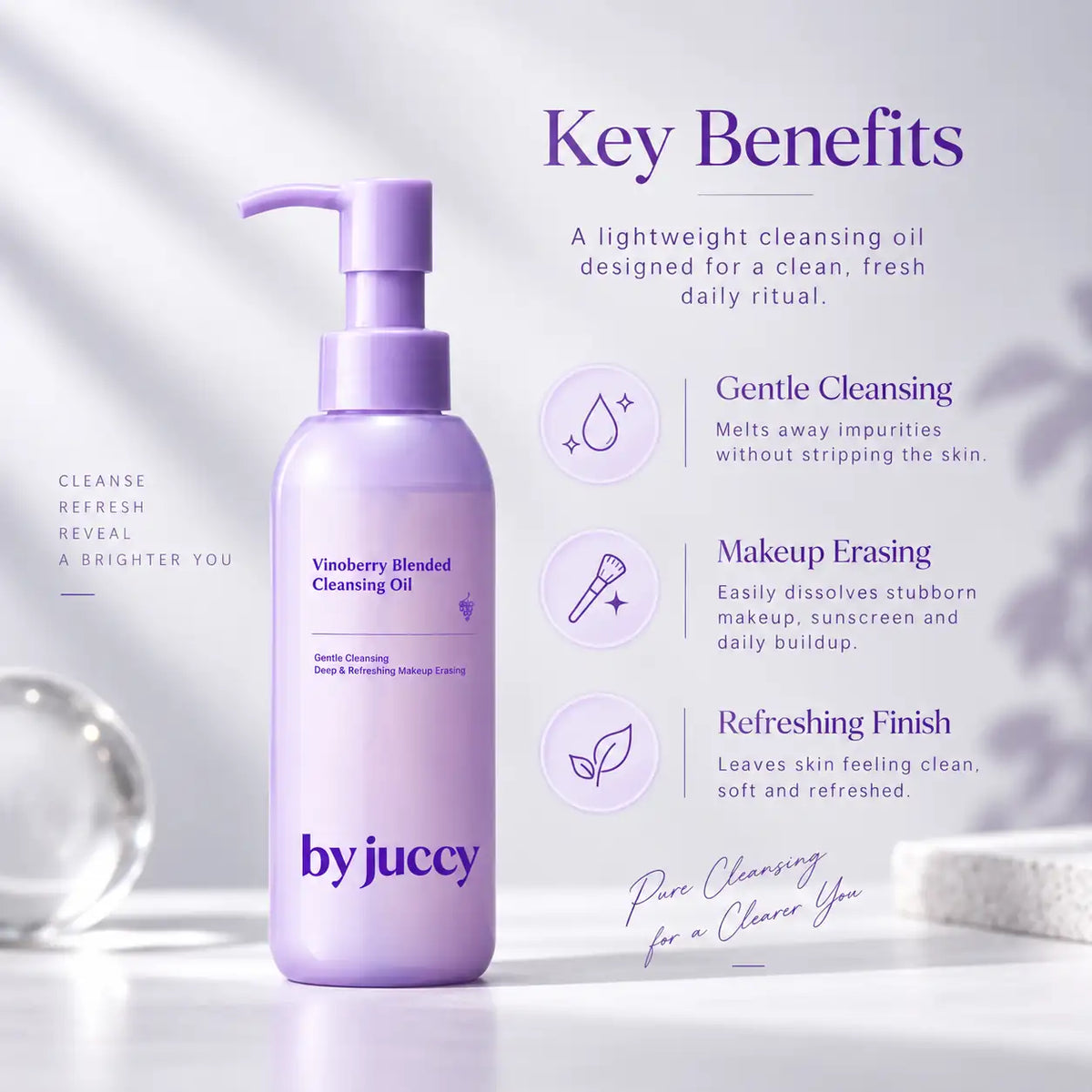 By Juccy Vinoberry Blended Cleansing Oil 150ml